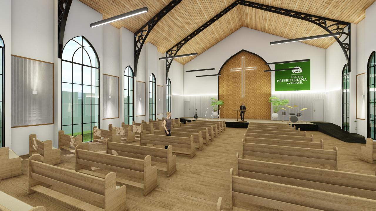 IGREJA PRESBITERIANA DE VILA AURORA - Projeto de Tratamento Acústico